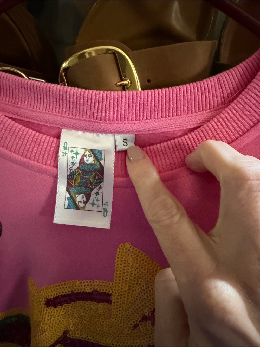 Queen of Sparkles Mexican Food Sweatshirt - Picture 2 of 3